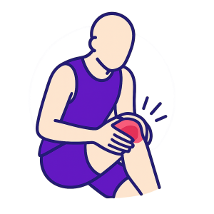Bein/Knie